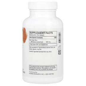 Thorne, красный ферментированный рис, 900 мг, 120 капсул в Москве - eco-herb.ru | фото