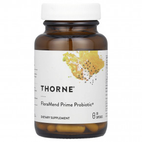 Thorne, FloraMend Prime Probiotic®, 30 капсул - описание | фото