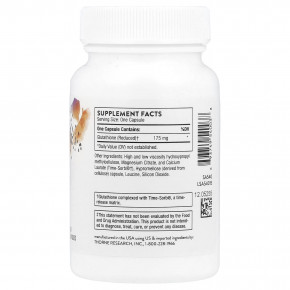 Thorne, глутатион-SR, 60 капсул (175 мг в 1 капсуле) в Москве - eco-herb.ru | фото