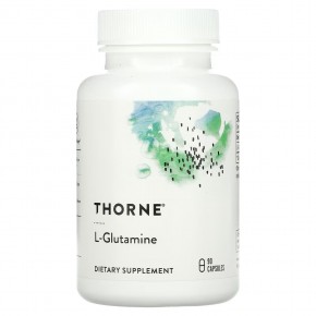 Thorne, L-глутамин, 90 капсул в Москве - eco-herb.ru | фото