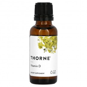 Thorne, витамин D в жидкой форме, 30 мл (1 жидк. унция) в Москве - eco-herb.ru | фото