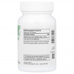 Thorne, Родиола, 60 капсул (100 мг на капсулу) в Москве - eco-herb.ru | фото