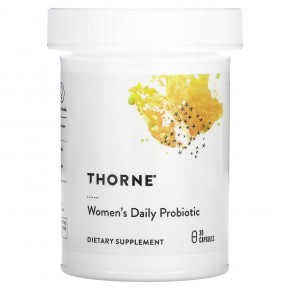 Thorne, Ежедневный пробиотик для женщин, 30 капсул в Москве - eco-herb.ru | фото