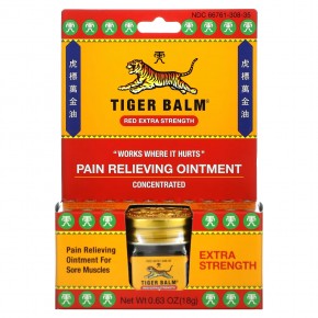 Tiger Balm, Обезболивающая мазь усиленного действия, 18 г (0,63 унции) в Москве - eco-herb.ru | фото