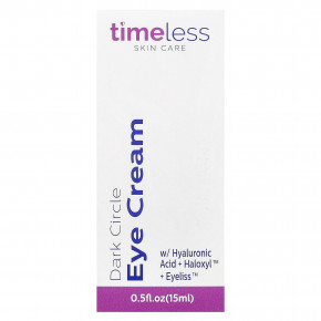 Timeless Skin Care, Крем для кожи вокруг глаз Dark Circle, 15 мл (0,5 жидк. унц.) в Москве - eco-herb.ru | изображение Timeless Skin Care, Крем для кожи вокруг глаз Dark Circle, 15 мл (0,5 жидк. унц.) в Москве - eco-herb.ru | фото