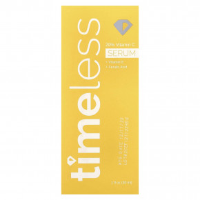 Timeless Skin Care, Сыворотка с 20% витамином C, 30 мл (1 жидк. унц.) в Москве - eco-herb.ru | изображение Timeless Skin Care, Сыворотка с 20% витамином C, 30 мл (1 жидк. унц.) в Москве - eco-herb.ru | фото