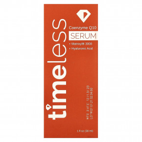 Timeless Skin Care, Сыворотка с коэнзимом Q10, 30 мл (1 жидк. унц.) в Москве - eco-herb.ru | изображение Timeless Skin Care, Сыворотка с коэнзимом Q10, 30 мл (1 жидк. унц.) в Москве - eco-herb.ru | фото