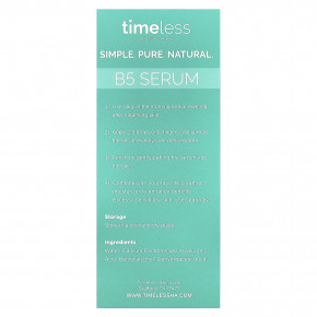 Timeless Skin Care, Сыворотка с витамином B5, 30 мл (1 жидк. унц.) в Москве - eco-herb.ru | изображение Timeless Skin Care, Сыворотка с витамином B5, 30 мл (1 жидк. унц.) в Москве - eco-herb.ru | фото