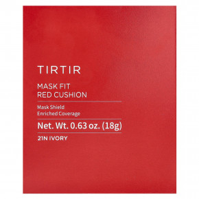 TIRTIR, Mask Fit, Red Cushion, 21N слоновая кость, 18 г (0,63 унции) в Москве - eco-herb.ru | фото