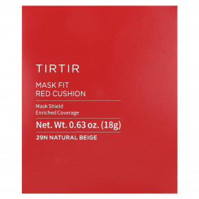 TIRTIR, Mask Fit Red Cushion, 29N натуральный бежевый, 18 г (0,63 унции) в Москве - eco-herb.ru | фото