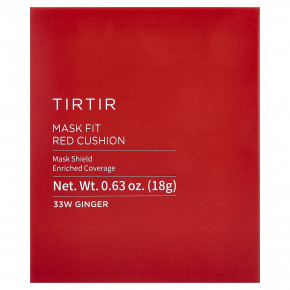 TIRTIR, Mask Fit Red Cushion, 33 Вт, имбирь, 18 г (0,63 унции) в Москве - eco-herb.ru | фото