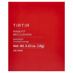 TIRTIR, Mask Fit Red Cushion, кушон, тон 13C Fair, 18 г (0,63 унции) в Москве - eco-herb.ru | изображение TIRTIR, Mask Fit Red Cushion, кушон, тон 13C Fair, 18 г (0,63 унции) в Москве - eco-herb.ru | фото