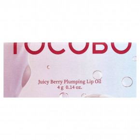 Tocobo, масло для губ, сочные ягоды, для увеличения объема губ, оттенок 18 Cozy Pink, 4 г (0,14 унции) в Москве - eco-herb.ru | фото