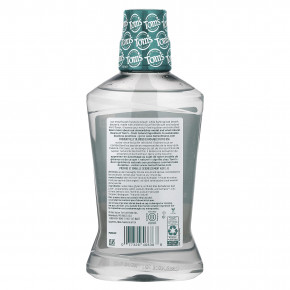 Tom's of Maine, Жидкость для полоскания рта с морской солью, без фтора, освежающая мята, 473 мл (16 жидк. унц.) в Москве - eco-herb.ru | фото