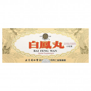 Tong Ren Tang, Bai Feng Wan, 10 пакетиков, 50 таблеток по 5 г - описание | фото