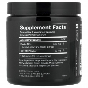 Toniiq, физетин 500, 60 капсул в Москве - eco-herb.ru | изображение Toniiq, физетин 500, 60 капсул в Москве - eco-herb.ru | фото