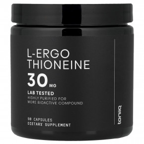 Toniiq, L-эрготионеин, 30 мг, 90 капсул - описание | фото