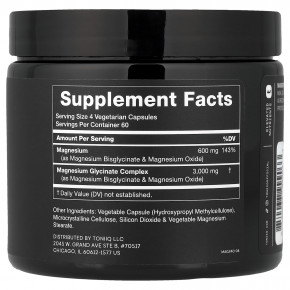 Toniiq, магний 3000, 240 капсул в Москве - eco-herb.ru | фото