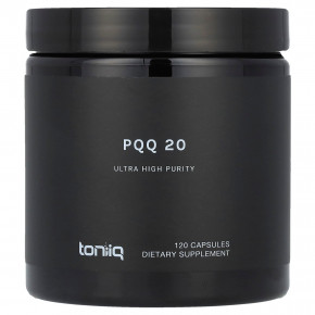 Toniiq, PQQ 20, 120 капсул (20 мг на капсулу) в Москве - eco-herb.ru | фото