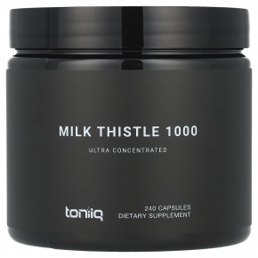 Toniiq, Расторопша 1000, 240 капсул (500 мг на капсулу) - подробнее Toniiq, Расторопша 1000, 240 капсул (500 мг на капсулу) - описание