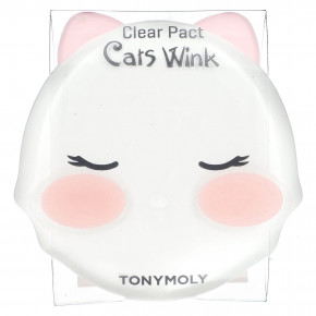 TonyMoly, Cat's Wink Clear Pact, 03 полупрозрачный, 8 г (0,28 унции) в Москве - eco-herb.ru | фото