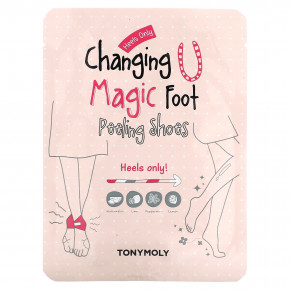 TonyMoly, Changing U Magic Foot Peeling Shoes, 1 пара, 18 г (0,63 унции) в Москве - eco-herb.ru | фото