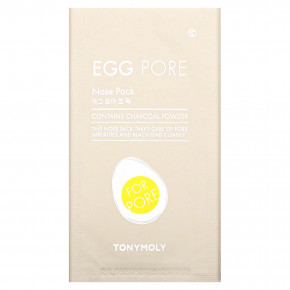 TonyMoly, Egg Pore, пакетик для носа, 7 пакетиков в Москве - eco-herb.ru | фото