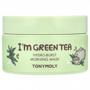 TonyMoly, I'm Green Tea, утренняя маска для лица Hydro-Burst, 100 г (3,52 унции) - описание