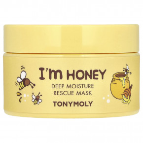 TonyMoly, I'm Honey, восстанавливающая маска для глубокого увлажнения, 100 г (3,52 унции) - описание