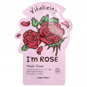 TonyMoly, I'm Rose, восстанавливающая тканевая маска, 1 шт., 21 г (0,74 унции) (Товар снят с продажи) в Москве - eco-herb.ru | изображение TonyMoly, I'm Rose, восстанавливающая тканевая маска, 1 шт., 21 г (0,74 унции) (Товар снят с продажи) в Москве - eco-herb.ru | фото