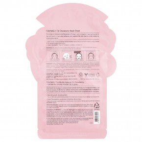 TonyMoly, I'm Strawberry, тканевая маска для выравнивания тона кожи, 1 шт., 21 г (0,74 унции) в Москве - eco-herb.ru | фото