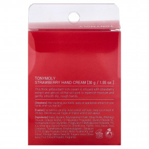 TonyMoly, крем для рук, с клубникой, 30 г (1,05 унции) в Москве - eco-herb.ru | изображение TonyMoly, крем для рук, с клубникой, 30 г (1,05 унции) в Москве - eco-herb.ru | фото