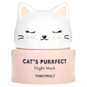 TonyMoly, Ночная косметическая маска Cat's Purrfect, 50 г в Москве - eco-herb.ru | фото