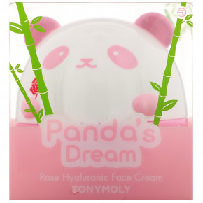 TonyMoly, Panda's Dream, крем для лица с гиалуроновой кислотой с розой, 50 г (1,76 унции) - описание | фото