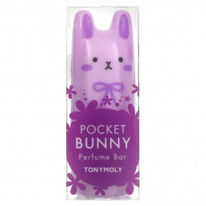 TonyMoly, Pocket Bunny, Perfume Bar, Bloom Bunny, 9 g - описание | фото