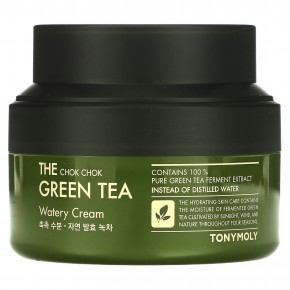 TonyMoly, The Chok Chok Green Tea, увлажняющий крем с зеленым чаем, 60 мл в Москве - eco-herb.ru | фото