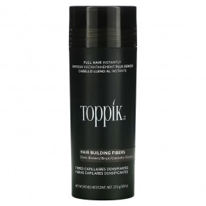 Toppik, Hair Building Fibers, загуститель для волос, оттенок темно-коричневый, 27,5 г (0,97 унции) в Москве - eco-herb.ru | фото