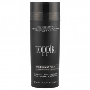 Toppik, клетчатка для укрепления волос, темно-коричневый, 27,5 г (0,97 унции) в Москве - eco-herb.ru | фото