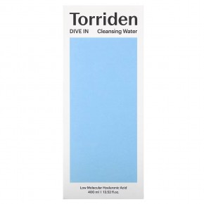 Torriden, Dive In Cleansing Water, 400 мл (13,52 жидк. Унции) в Москве - eco-herb.ru | фото