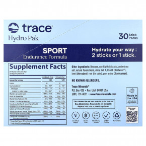 Trace, Hydro Pak Sport, Watermelon, 30 Stick Packs, 0.28 oz (8 g) Each в Москве - eco-herb.ru | изображение Trace, Hydro Pak Sport, Watermelon, 30 Stick Packs, 0.28 oz (8 g) Each в Москве - eco-herb.ru | фото
