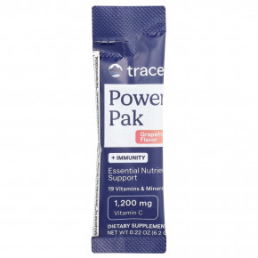 Trace, PowerPak + Immunity, грейпфрут, 30 пакетиков по 6,2 г (0,22 унции) в Москве - eco-herb.ru | фото