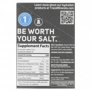 Trace, ZEROLyte, электролиты и кокосовая вода, со вкусом соленого апельсина, 30 пакетиков по 7,6 г (0,27 унции) в Москве - eco-herb.ru | изображение Trace, ZEROLyte, электролиты и кокосовая вода, со вкусом соленого апельсина, 30 пакетиков по 7,6 г (0,27 унции) в Москве - eco-herb.ru | фото