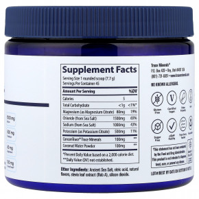 Trace, ZEROLyte в порошке, соленый цитрус, 346 г (12,2 унции) в Москве - eco-herb.ru | изображение Trace, ZEROLyte в порошке, соленый цитрус, 346 г (12,2 унции) в Москве - eco-herb.ru | фото