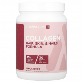 TransformHQ, коллаген, с нейтральным вкусом, 486 г (17,4 унции) - описание | фото