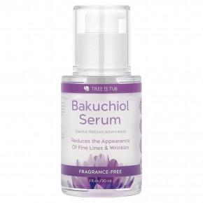 Tree To Tub, Bakuchiol Serum, без отдушек, 30 мл (1 жидк. унц.) - описание | фото