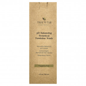 Tree To Tub, очищающее средство для женщин с растительным балансом, без отдушек, 120 мл (4 жидк. унции) в Москве - eco-herb.ru | фото