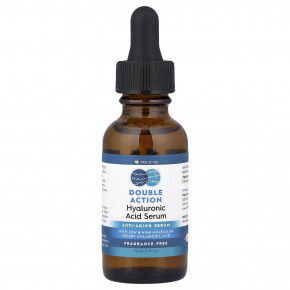 Tree To Tub, сыворотка с гиалуроновой кислотой двойного действия, без отдушки, 30 мл (1 жидк. унция) - описание | фото