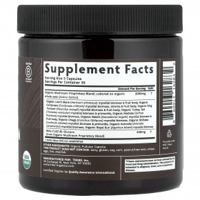 Tribe Organics, смесь золотистых грибов, 90 капсул в Москве - eco-herb.ru | фото