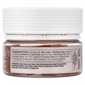 Troomy Nootropics, Daily, Functional Mushrooms Gummies, Strawberry Mango, 30 Gummies, 4.76 oz (135 g) в Москве - eco-herb.ru | изображение Troomy Nootropics, Daily, Functional Mushrooms Gummies, Strawberry Mango, 30 Gummies, 4.76 oz (135 g) в Москве - eco-herb.ru | фото