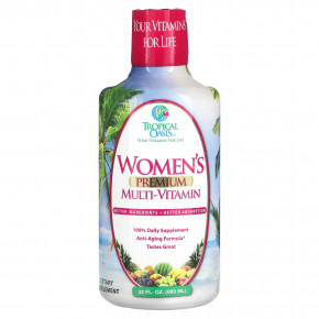 Tropical Oasis, Women's Premium Multi-Vitamin, 32 fl oz (960 ml) в Москве - eco-herb.ru | фото